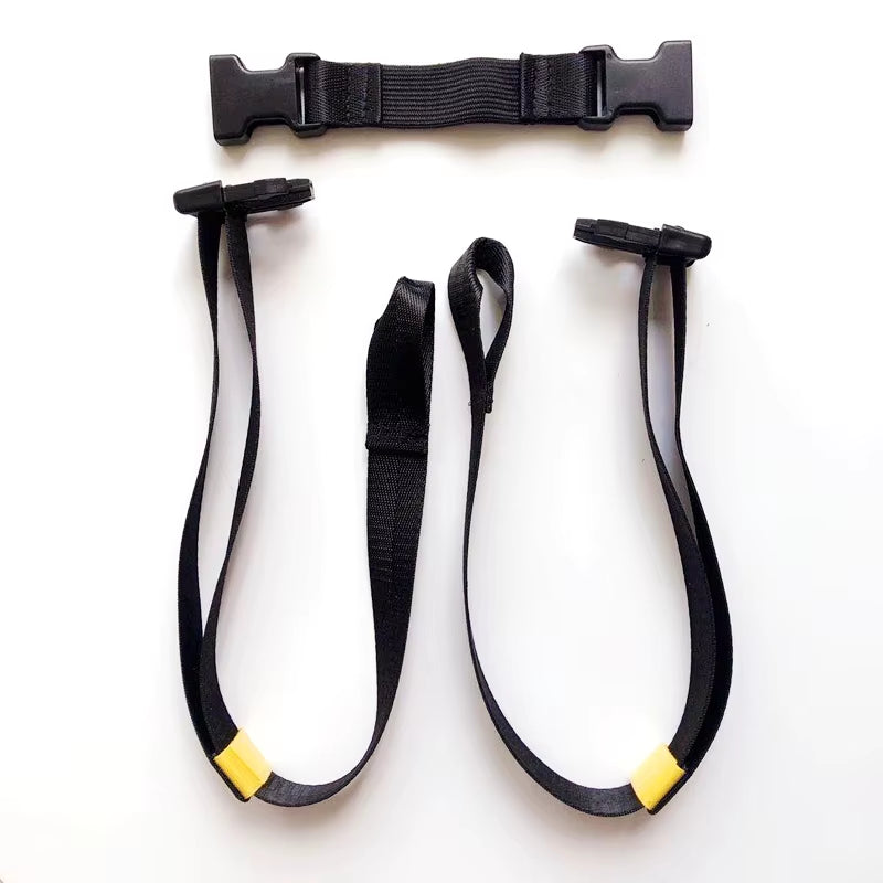 2 Pcs Nylon Motorcycle Luggage Strap Quick Release Belt Cross-Country Motorcycle Riding Equipment Universal Elastic Cord