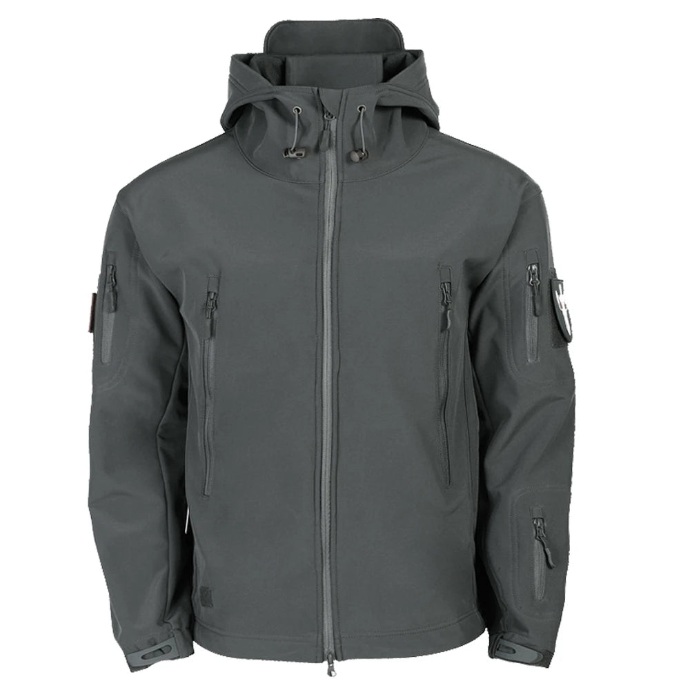 Motorcycle Jacket Windproof Waterproof Moto Motocross Jacket Motorbike Riding Clothing Protective Gear Chaqueta Moto Black S-4XL