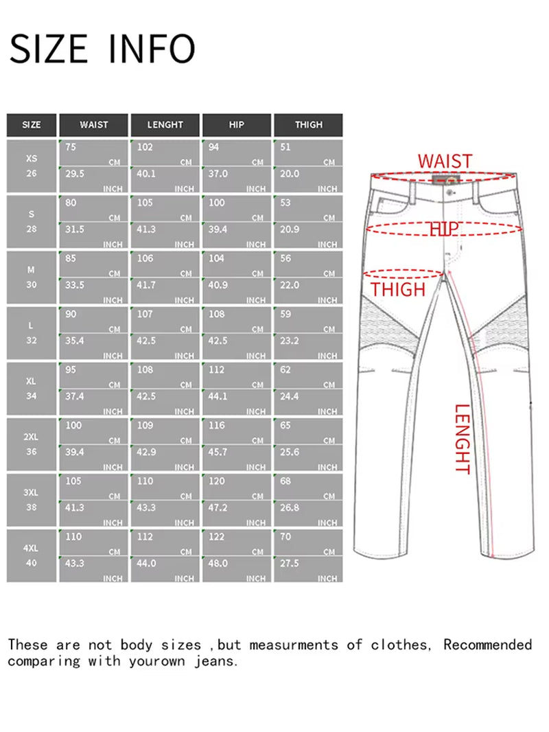 Men Motorcycle Pants Men Moto Jeans Protective Gear Riding Touring Motorbike Trousers Motocross Pants Pantalon Moto Pants