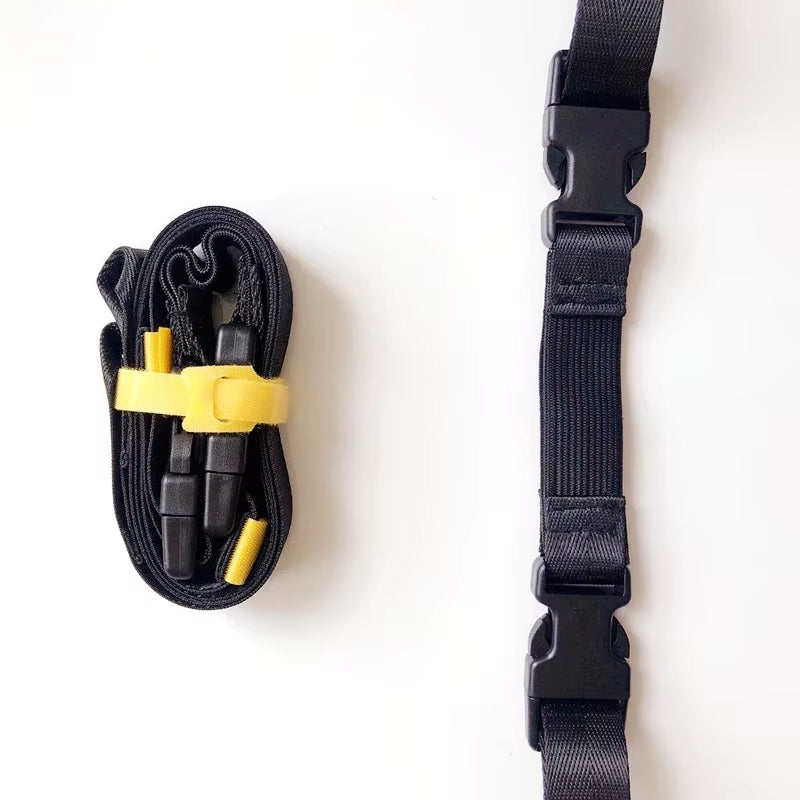 2 Pcs Nylon Motorcycle Luggage Strap Quick Release Belt Cross-Country Motorcycle Riding Equipment Universal Elastic Cord