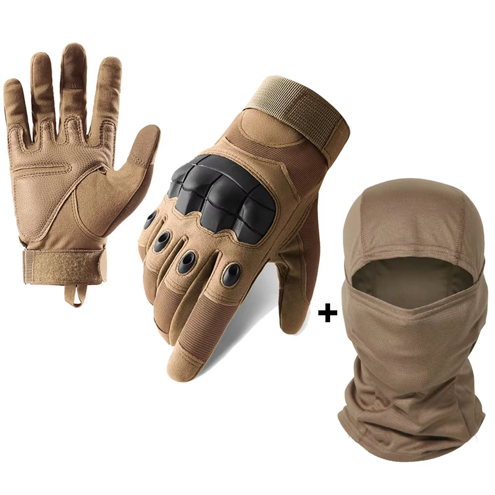 Men'S Gloves Motorcycle Touch Screen Motorbike Riding Gloves Protective Gear Full Finger Guantes Moto Black Protective Gear
