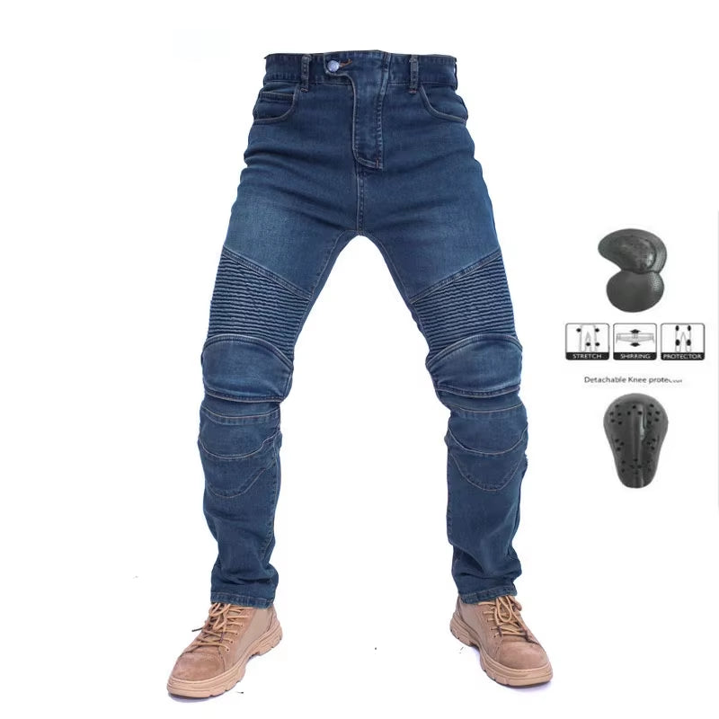 Men Motorcycle Pants Men Moto Jeans Protective Gear Riding Touring Motorbike Trousers Motocross Pants Pantalon Moto Pants