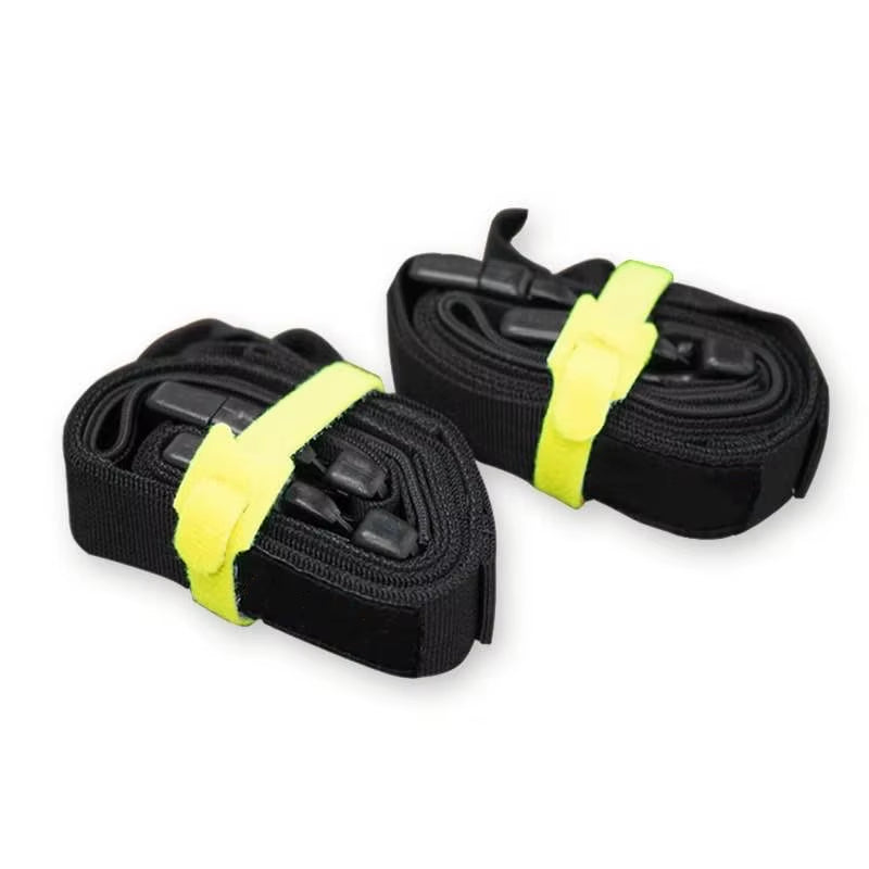 2 Pcs Nylon Motorcycle Luggage Strap Quick Release Belt Cross-Country Motorcycle Riding Equipment Universal Elastic Cord