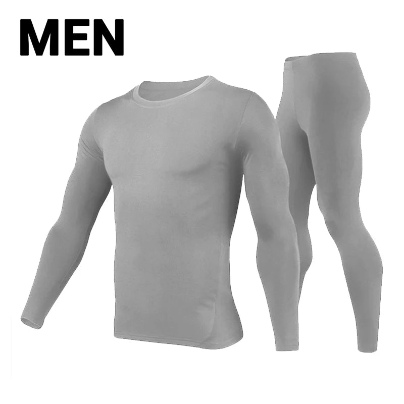Men'S Winter Thermal Underwear Man First Layer Thermal Shirt Male Thermal Underwear Suit Men Long Johns Shirts & Tops Bottom Set