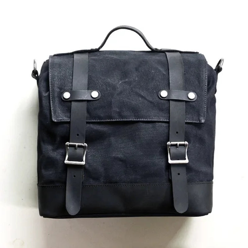 Vintage Motorcycle Bag Side Bag Side Box Side Bag Luggage Bag Tail Bag Paulin Shoulder Bag Camera Bag