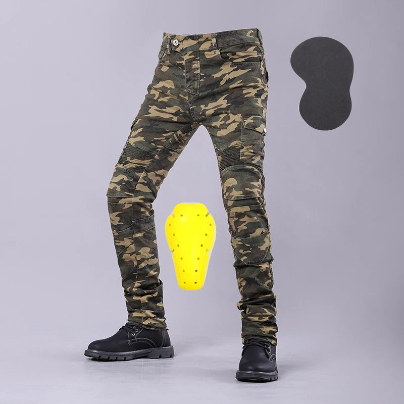 Motorcycle Pants Men for Woman Motocross Outdoor Riding Pants Motorbike Touringtrousers Motocycle Street Jeans Protective Gear