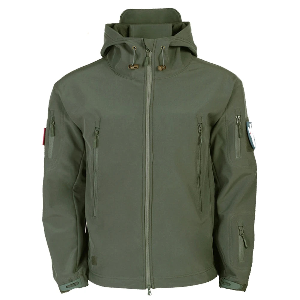 Motorcycle Jacket Windproof Waterproof Moto Motocross Jacket Motorbike Riding Clothing Protective Gear Chaqueta Moto Black S-4XL