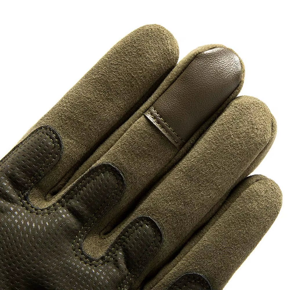 Men'S Gloves Motorcycle Touch Screen Motorbike Riding Gloves Protective Gear Full Finger Guantes Moto Black Protective Gear
