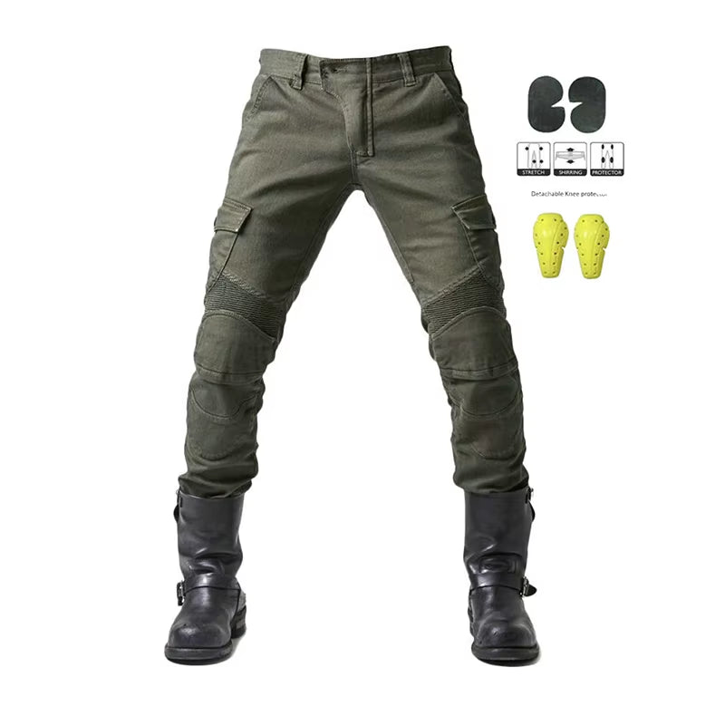 Men Motorcycle Pants Men Moto Jeans Protective Gear Riding Touring Motorbike Trousers Motocross Pants Pantalon Moto Pants