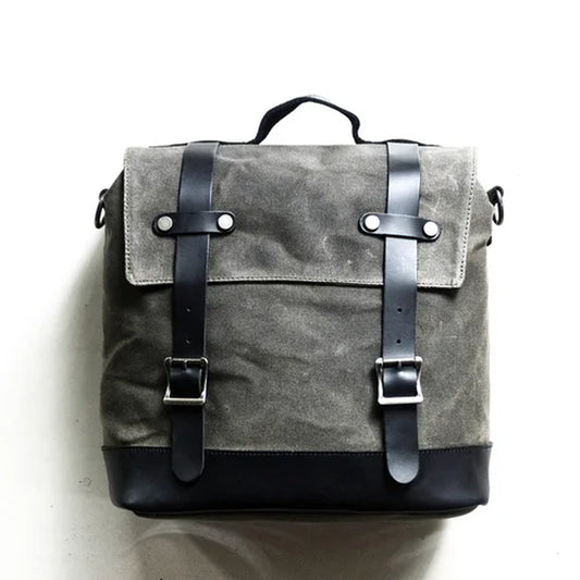 Vintage Motorcycle Bag Side Bag Side Box Side Bag Luggage Bag Tail Bag Paulin Shoulder Bag Camera Bag