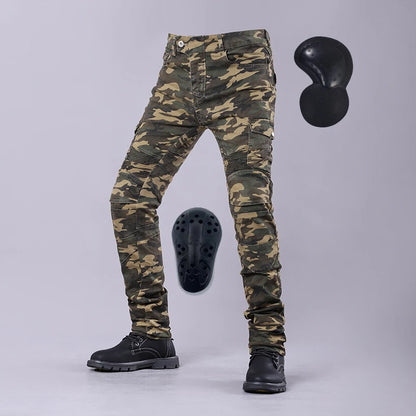 Motorcycle Pants Men for Woman Motocross Outdoor Riding Pants Motorbike Touringtrousers Motocycle Street Jeans Protective Gear