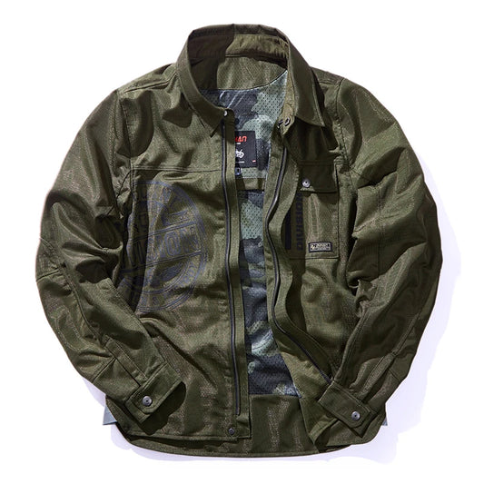 Retro Motorcycle Jackets Four Seasons Motocross Jacket Men Letter Embroidery Bomber Coat Unisex Varsity Jacket Vintage Outwear